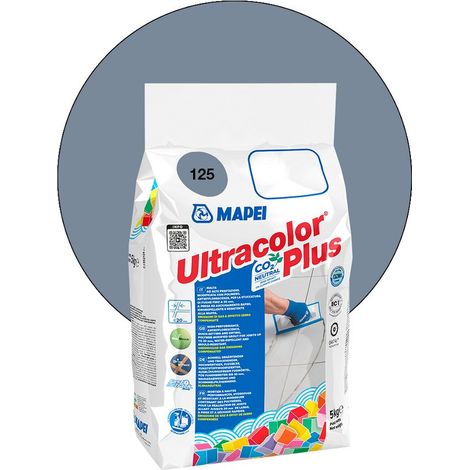 Joint de carrelage ULTRACOLOR PLUS MAPEI 5 Kg - 125 Gris chateau (1/5)