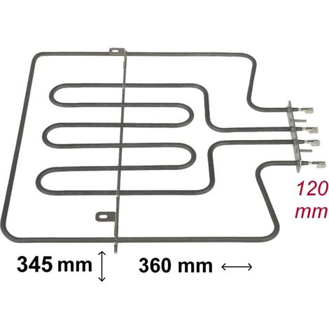 Ersatzteil - Heizelement (oben) - - ARTHUR MARTIN ELECTROLUX, FAURE, ZANUSSI, ELECTROLUX, FRIGIDAIRE, ZANKER, REX