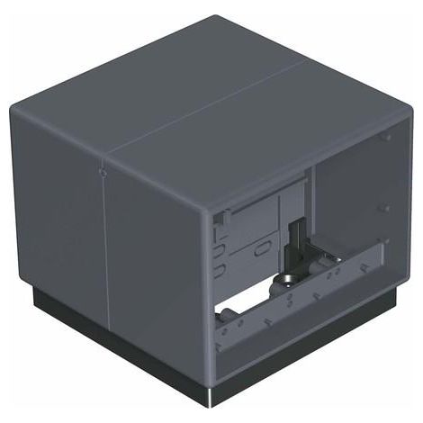 Anschlusseinheit obo-bettermann 118x118x97 mm ral 7011