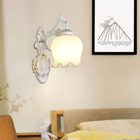 Applique da parete a LED, lampada da camera da letto/comodino/cucina la testa della lampada può essere orientata verso l'alto e verso il basso. (1/4)