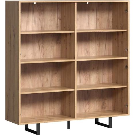 Sentra bibliothèque chêne décor.