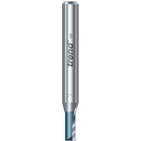 Trend Fresa a due taglienti per gole diametro 9,5 mm x taglio 31,8 mm, adatta per applicazioni come incisione, scanalatura, battentature e mortasatura poco profonda, C015X8MMTC