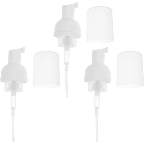 Emulsion Pump for Hand Bottles and Lotion 3 Pieces White PP (1/5)