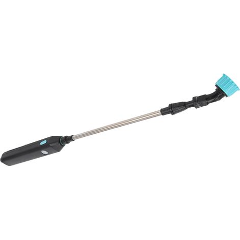 Pulvérisateur électrique agricole, lance de jardin à double usage avec tuyau d'eau de 3 m, pour arroser fleurs, pelouse, mauvaises herbes et plantes (1/5)