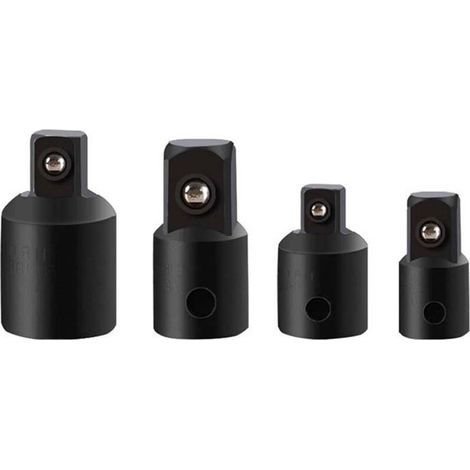 Augmentateur À Chocs,4pcs 1/2-3/8 pouce Adaptateur De Douille convertisseur et réducteur (1/2)