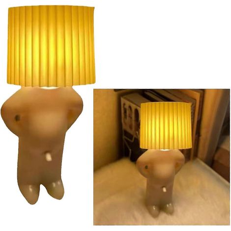 Lampes pour homme timide, veilleuses créatives pour garçon coquin, lampe de bureau pour homme timide (cadeau)