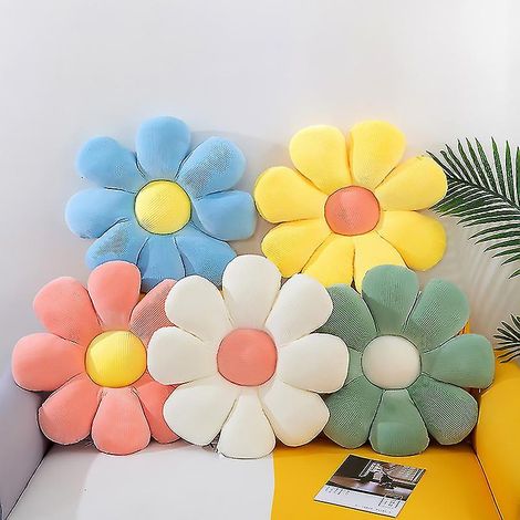 Dekoratives, blumenförmiges Kissen, Bodenkissen, Schreibtischkissen, Autokissen, Entspannungsmatte für das Gesäß, weiches Stuhlsitzkissen (1/5)