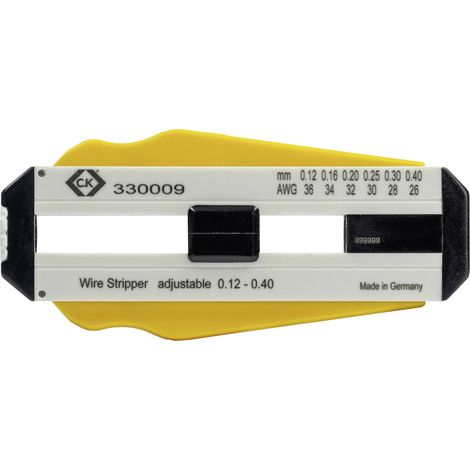 Dénudeur ajustable d'une capacité de Ø 0,12 - 0,40 mm C.K. 330009 (1/5)