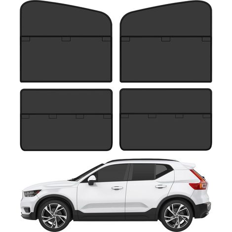 Pare-soleils pour Vitres Latérales Auto,Rideaux Pare Soleil avec Aimants pour Voiture,Bloquer Les Rayons UV,Convient à la Plupart des Voitures,SUV,Camping-Cars,Berlines,Camions (Avant+Arrière) (1/5)