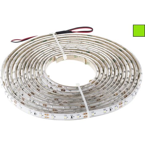 Ruban LED Vert 5m 12V, IP65 ( Prix pour 1 ) (1/2)