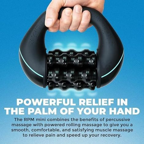 Ecleanfy - Appareil de massage à rouleau avec 3 niveaux d'intensité, un masseur dédié au soulagement des douleurs musculaires et à la relaxation. (1/5)