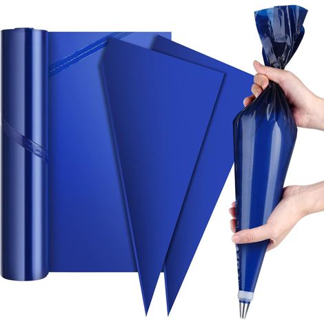 Lot de 30 Poches à Douille jetables de 53,3 cm Extra Larges épaississent Les Poches à Douille pour Biscuits, Cupcakes, Desserts, gâteaux, décoration. (1/5)