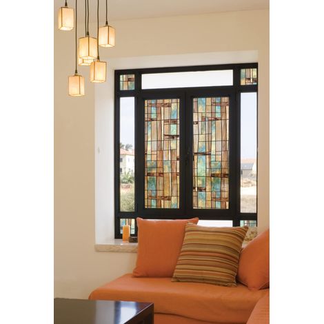 Artscape-Pellicola per Finestra City Lights, Multicolore, 61 x 91 cm (1/3)