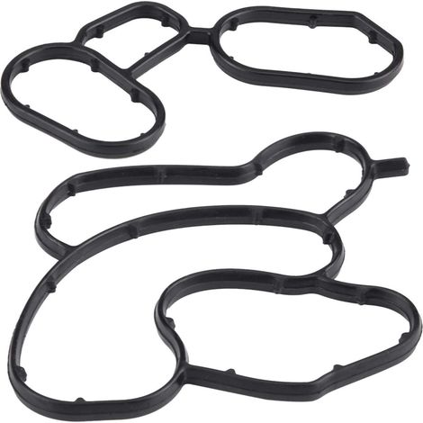 pour Joint de Carter d'huile 11427508970 pour e46 Remplacement du Joint du Refroidisseur d'huile du Joint du boîtier du Filtre à Huile Moteur 11427508971 11427508970 pour Filtre à Huile Joint d (1/5)