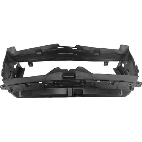 Cadre de support de radiateur, plastique durable, conçu pour voiture compacte de luxe, noir (1/2)
