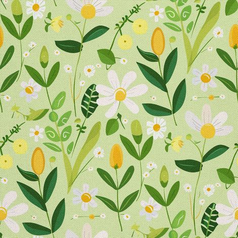 Outdoor dekostoffe oxford - Motiv Frühling I DX7444 (1/5)