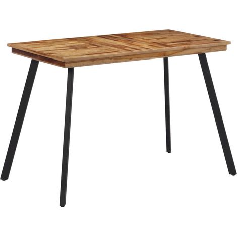 Esstisch 120x62x76 cm Massivholz Teak