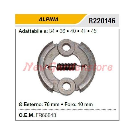 Embrague ALPINA para desbrozadora recortadora 34 36 40 41 45 R220146
