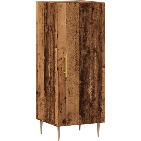 Maison Exclusive - Aparador de madera de ingeniería envejecida 34