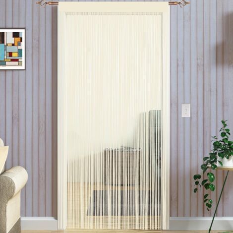 Curtain (95 x 200 cm) for door, window, mosquito net, screen, outdoor room divider (1/5)