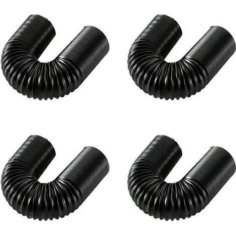 Compatible avec les tuyaux de système d'admission d'air turbo flexibles à haut débit réglables pour automobiles de 4 x 2,5 pouces (63 mm). (1/5)