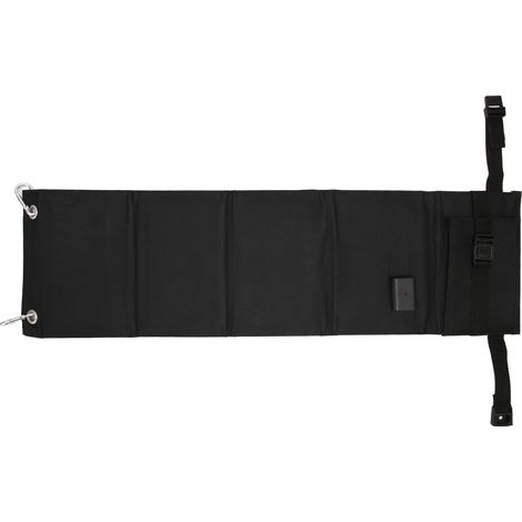 Panneau solaire portable 10W 5 plis haute efficacité avec sortie USB, source d'alimentation pour voiture et extérieur