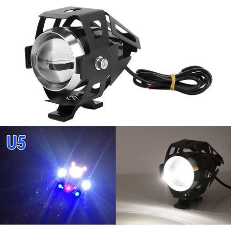 Motorrad-Lenkerscheinwerfer Abblendlicht Blinker LED wasserdicht Fahrscheinwerfer (1/5)
