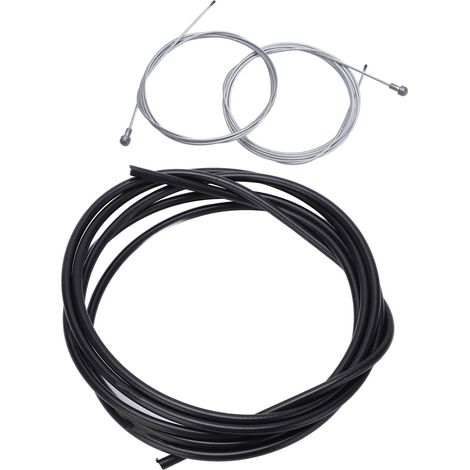 Kit de gaine de câble de frein universel pour vélo, gaine intérieure de câble de frein de vélo, kit de remplacement avec bouchon, pour vélo de route (1/5)