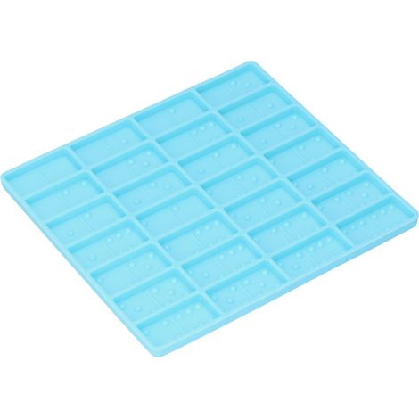 Moule à 28 trous en résine époxy, moule à fondant multi-usages pour pâtisserie et cuisine.