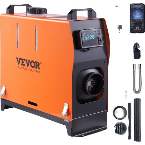Chauffage Diesel 8KW, Contrôle de Température Avancé, Fonctionnement à Distance (1/2)