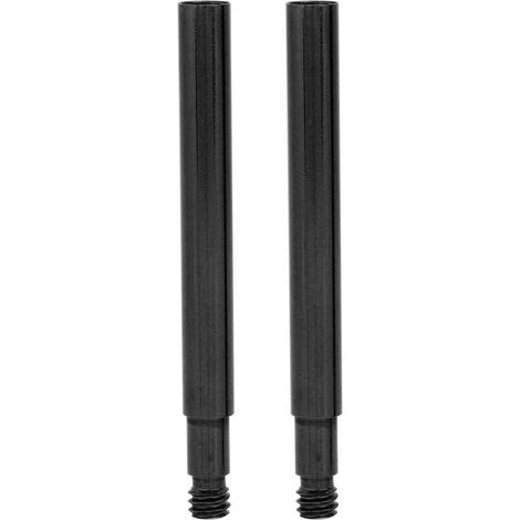Prolongateur de Valve de vélo 2Pcs, Extension de valves de Pneu intérieur de prolongateur de Valve de Presta de Valve de 60mm(Noir)