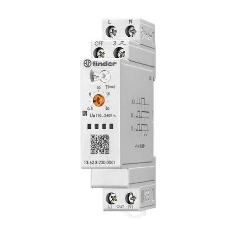 Interruttore Finder 13.62.8.230.0001 110 240 volt 2300 VA