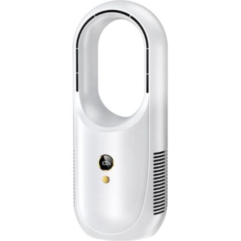 Ventilador de mesa sin aspas, ventilador de escritorio de 30 cm, pequeño, silencioso, 3 velocidades, control táctil, fácil de limpiar. (1/3)