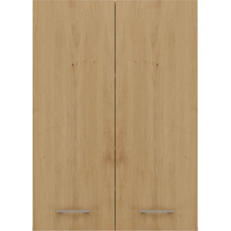 NELLIO - Wall mounted mirror cabinet - Bathroom wall cabinet - Dimensions 64x30x90 cm - Bathroom storage (1/5)
