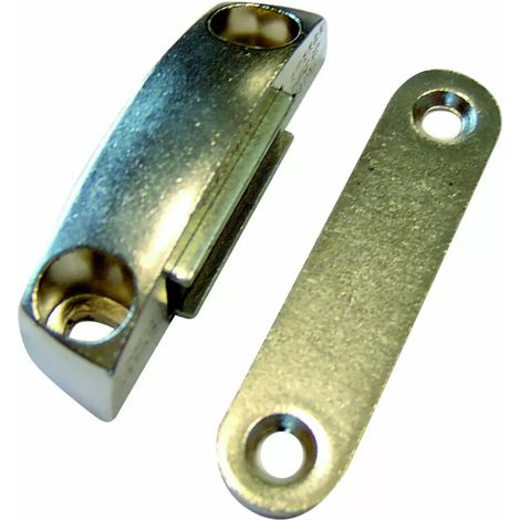 Loqueteau magnétique série Neptune avec contreplaque - OUTILLAGE - Nickelé