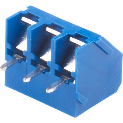 Bornier pour circuit imprimé RS PRO 3 contacts 1 rangée(s) pas de 5mm (1/2)