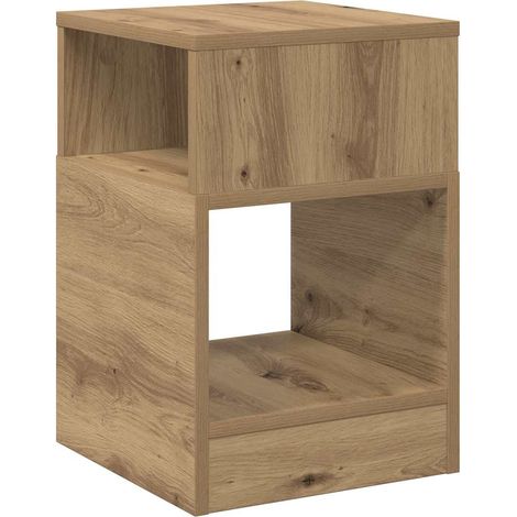Maison Exclusive - Beistelltisch Artisan-Eiche 30,5 x 30 x 45 cm (1/5)