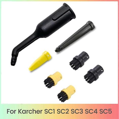 Hartnäckigen Flecken entfernen: Robustes Nylon-Bürstendüsen-Set für Kärcher Dampfreiniger SC1, SC2, SC3, SC4 und SC5 (1/5)