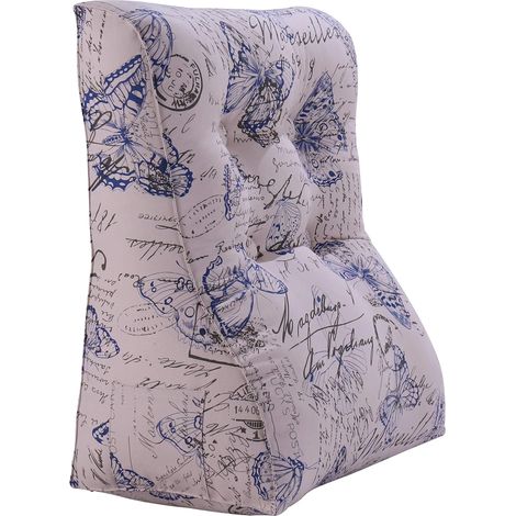 Cuscino da lettura versatile con motivo a farfalle (1/5)
