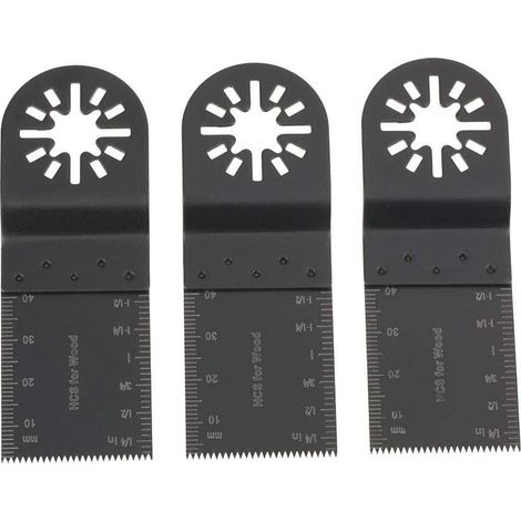 Lames de scie multifonctions 20 x 34 mm pour outil oscillant (1/4)