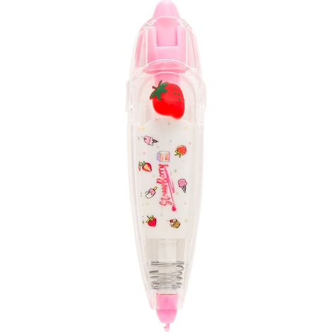 Ruban correcteur motifs dentelle pour étudiants - Décoration pour cahiers et agendas - 6mm x 4m - Livraison aléatoire (1/5)