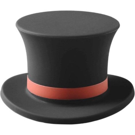 Bouchon en silicone en forme de chapeau, pour bouteilles de vin, pour un usage quotidien à la maison.-AquaForge (1/5)