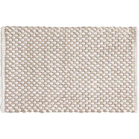 Tapis de Bain en Chenille "Rafael" 50x80cm Sable (1/5)