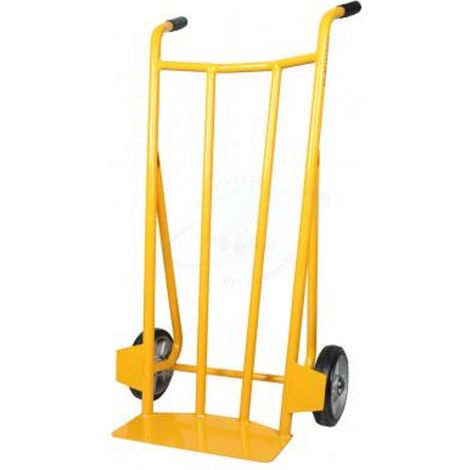 CARRELLO A SPALLA CURVA C/RUOTE D.200