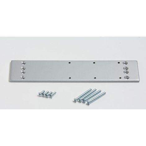Plaque de montage pour ferme-porte ESV 7165 noir RAL 9005 - SEVAX