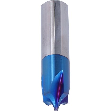 Fraise à défoncer carbure tungstène CNC, fraise spirale hélicoïdale standard, coupe fine pour sculpture, accessoires machine, R5 x D12 x 50L (1/5)