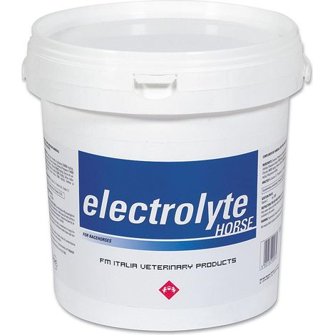ELECTROLYTE HORSE mangime complementare minerale per la compensazione delle perdite elettrolitiche in caso di sudorazione elevata nel cavallo sportivo 3kg