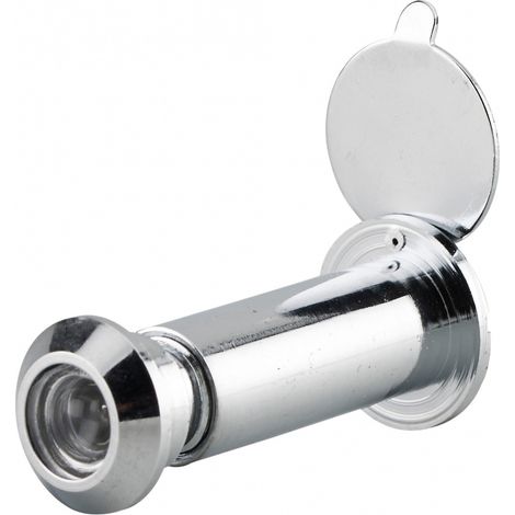 Spioncino ottico 170° in ottone cromato – THIRARD (1/2)
