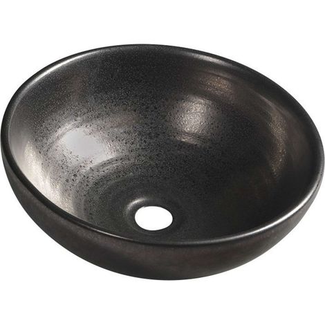 Sapho Attila - Cuenco de lavabo, diámetro 43 cm, cobre metálico DK010 (1/5)