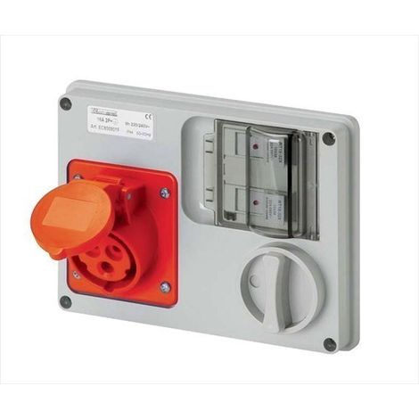 Presa Iocbf Senza Fondo Ip44 380V3P+N+T16A (Elettrocanali Cod. Ec69094F)